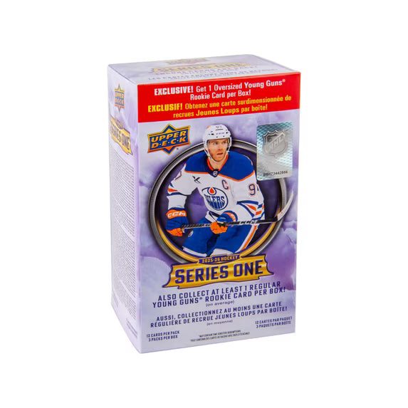 2025-26 Upper Deck Series 1 NHL Hockey Blaster Box