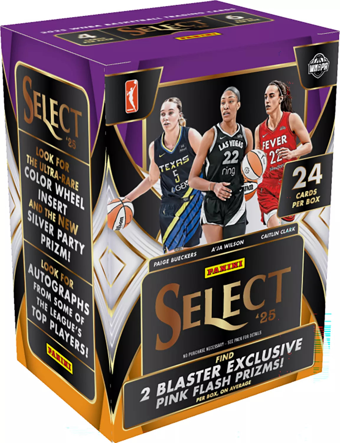 2025 Panini Select WNBA Basketball Blaster Box