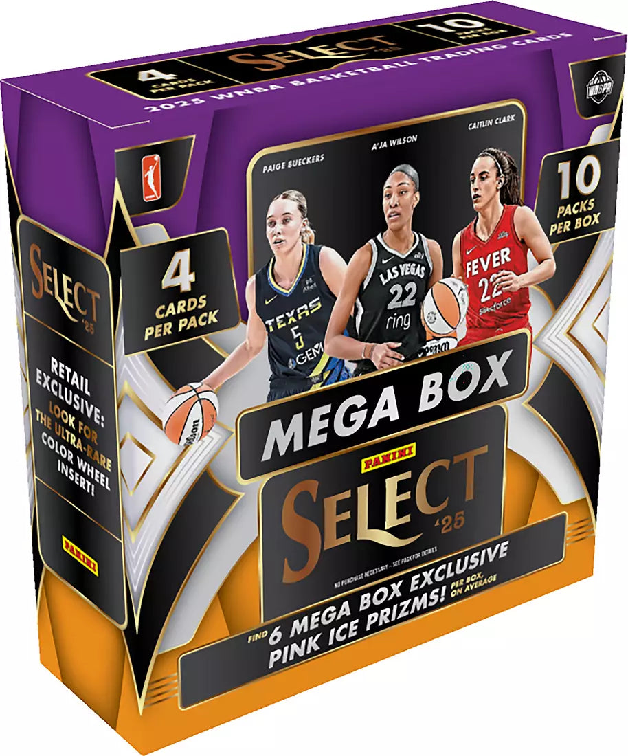 2025 Panini Select WNBA Basketball Mega Box