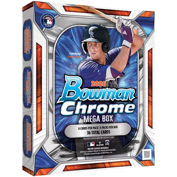 2026 Topps Bowman Chrome Mega Box