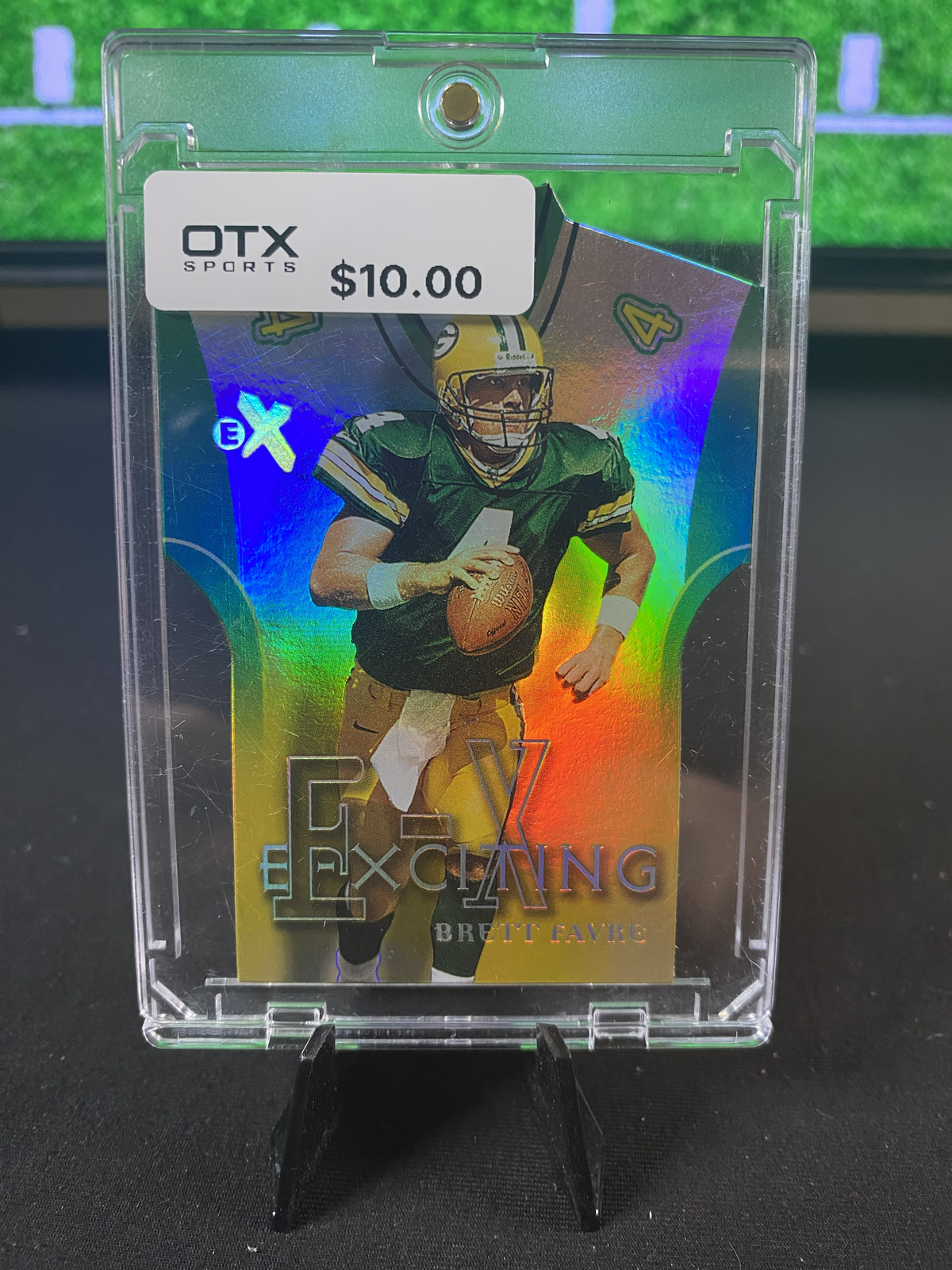 Brett Favre 2000 Fleer E-X E-Xciting #4 XT Green Bay Packers Insert