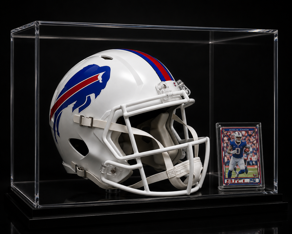 Autographed Keon Coleman Buffalo Bills Football Helmet