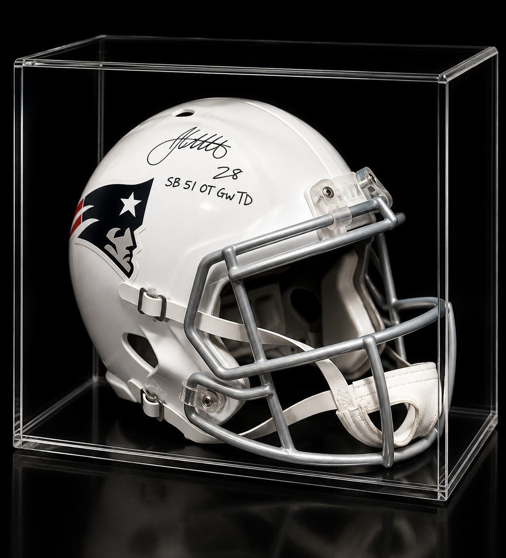 Super Bowl 51 James White Autographed New England Patriots NFL Helmet