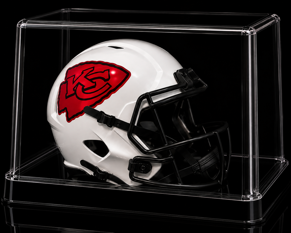 Will Shields Autographed Kansas City Chiefs Football Helmet