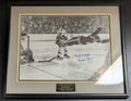 Bobby Orr Autographed "The Goal" Framed 1970 Stanley Cup Photo (Boston Bruins)