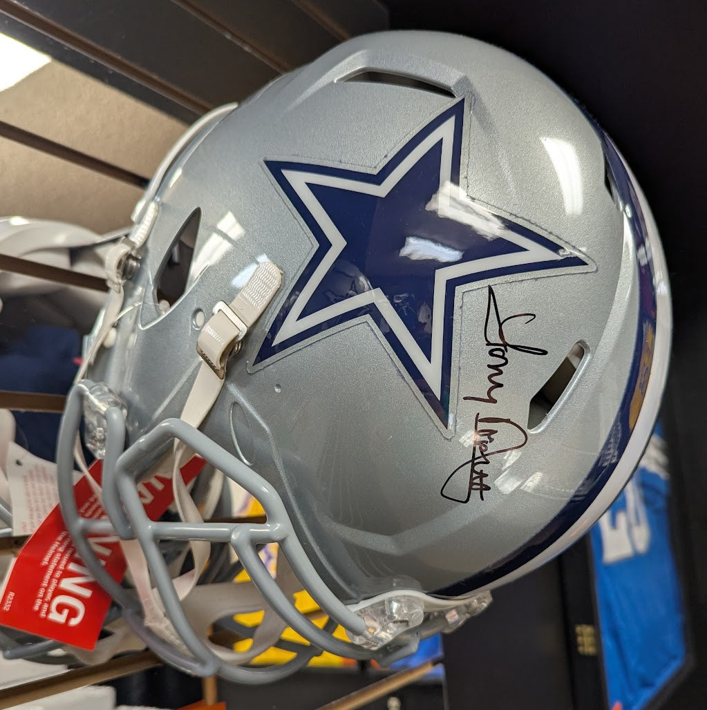 Tony Dorsett Autographed Dallas Cowboys Football Helmet