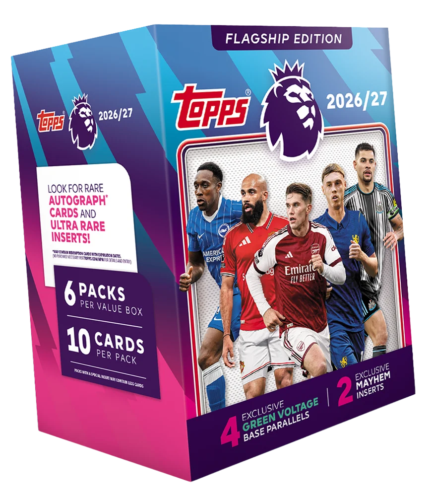 2026/27 Topps Flagship Premier League Value Box