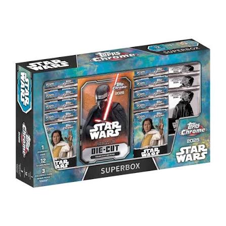 Topps Chrome Star Wars Superbox 2025